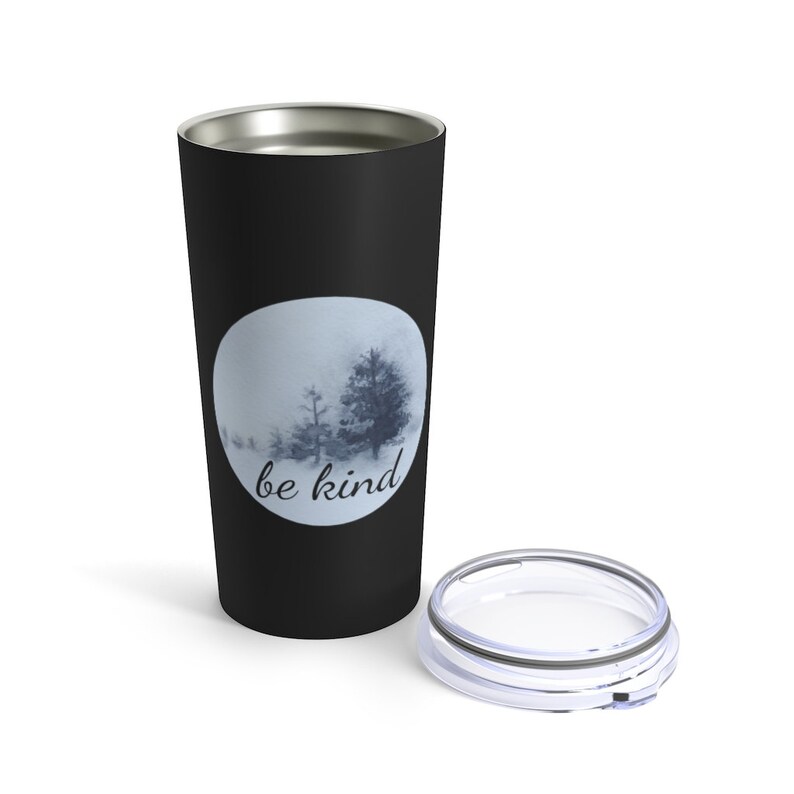 Camping Stainless Steel Tumbler Be Kind Wilderness Tumbler Adventure Wander Outdoors