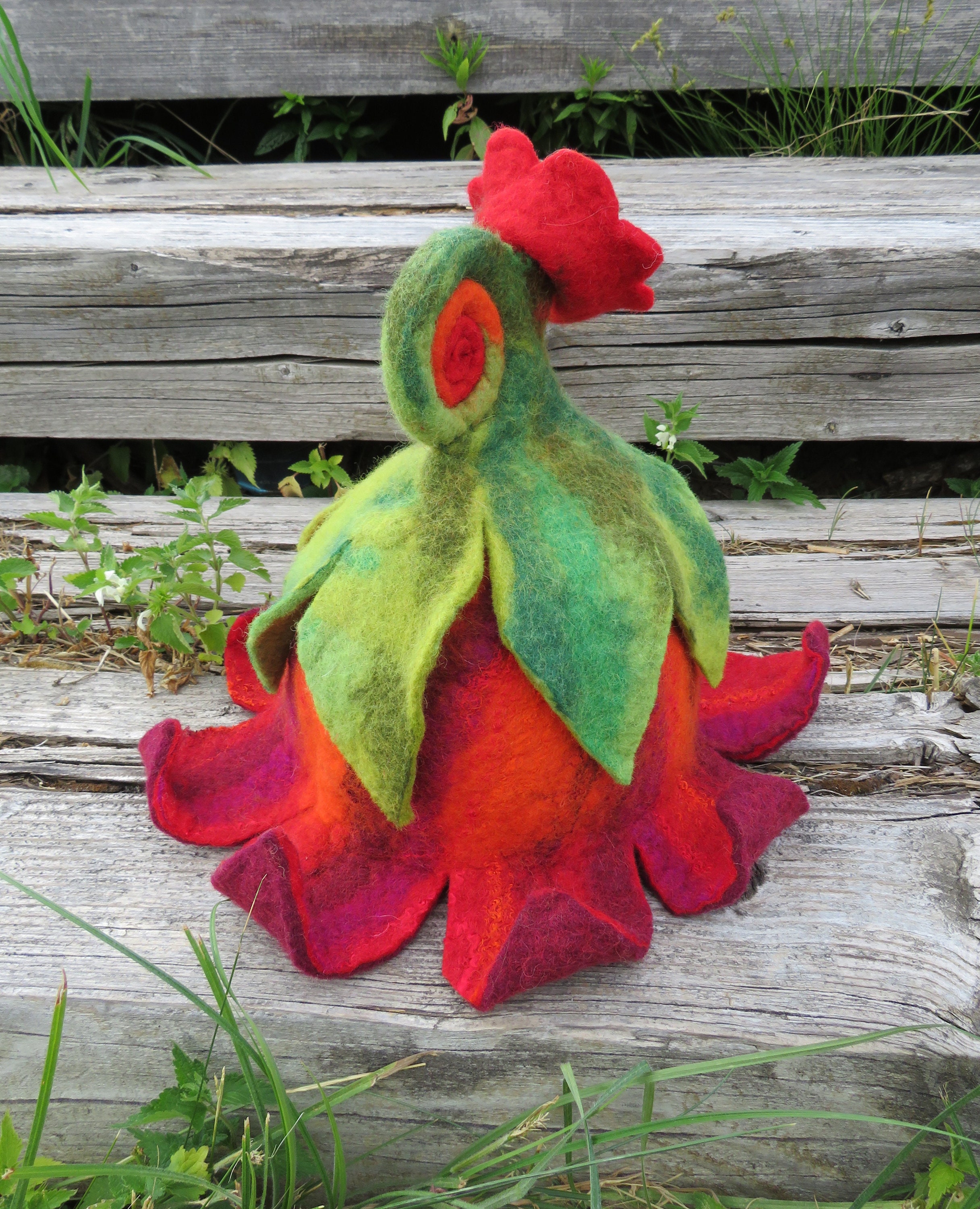 帽子 petunia-925orenge Petunia Sun Hat - Etsy