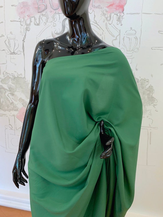 boho emerald green dress