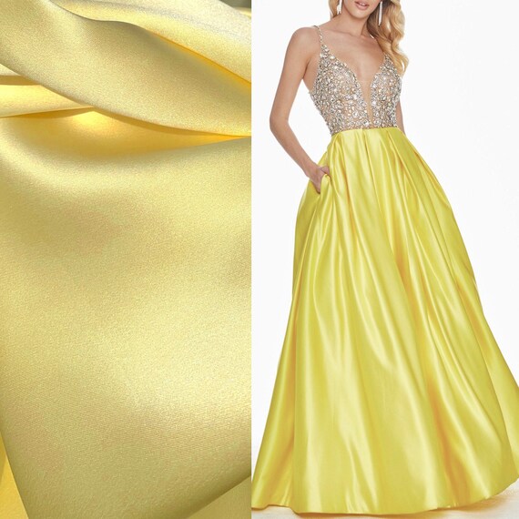 satin material dress