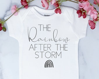 The Rainbow After the Storm, Pregnancy Announcement, New Mom Gift,
