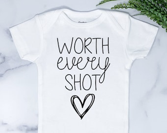IVF Onesie ®, Pregnancy Announcement Onesie ®, Baby Shower Gift,