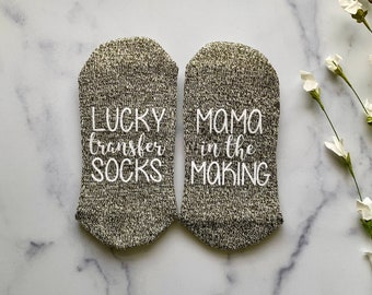 IVF Socks, IVF Gifts, Transfer Day, Mommy to Be,