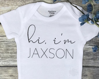 Personalized Name Toddler/Kids Short Sleeve T-Shirt Mashed Clothing Hello My Name is Elena Personalized Name Toddler/Kids Short Sleeve T-Shirt Mashed Clothing Hello My Name is Elena