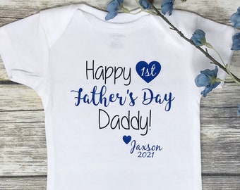 Happy Fathers Day Onesie, Baby Boys Fathers Day Onesie, Boys Fathers Day Bodysuit, Fathers Day Onesie for Boys, Baby Fathers Day