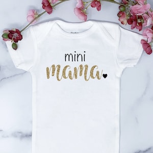 Mini Mama Onesie ®, Mommy and Me, Newborn Gift, image 1