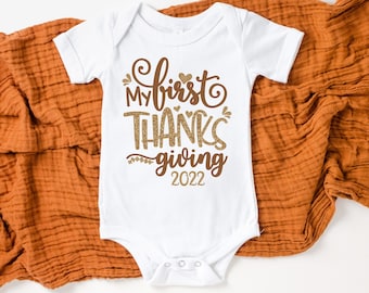 Thanksgiving Outfit Baby Girl, Fall Baby Shower, Thanksgiving Shirt, New Born Baby Clothes