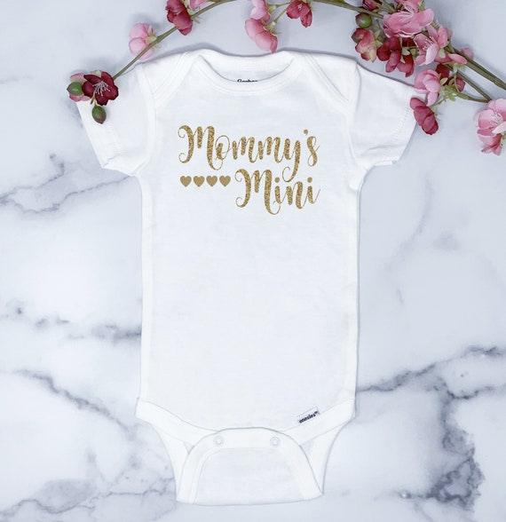 Mommy's mini me onesie Clearance