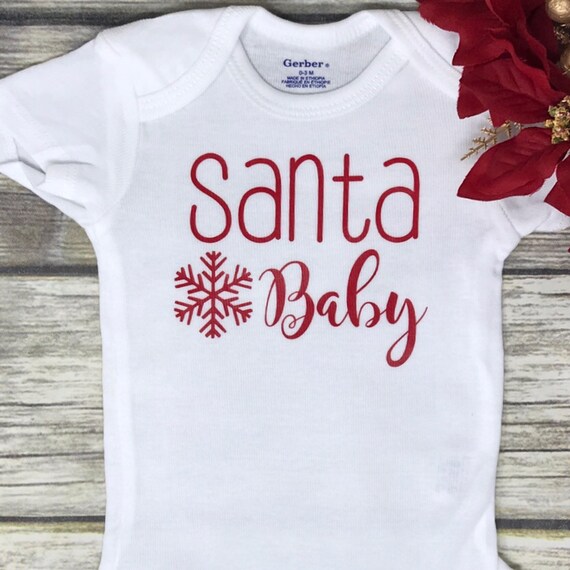 baby girl christmas onesie