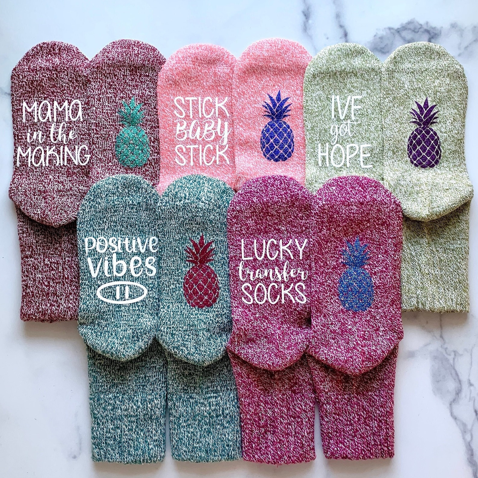 IVF Socks IVF Gifts Transfer Day Mommy to Be Etsy