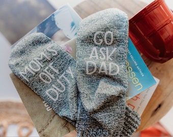 Mothers Day Gift, First Mothers Day, Mom Socks,