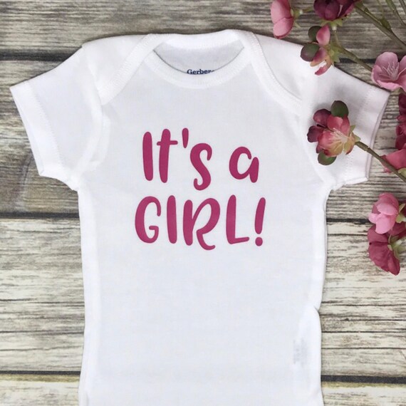 it's a girl onesie