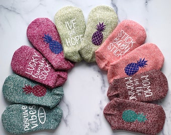 IVF Socks, IVF Gifts, Transfer Day,