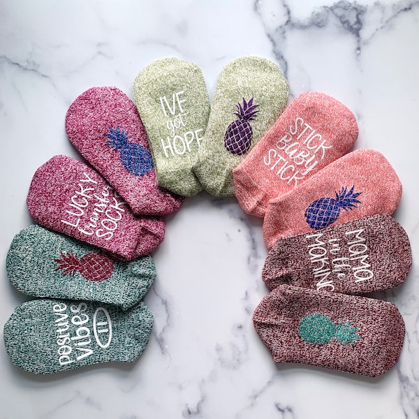 IVF Socks, IVF Gifts, Transfer Day,