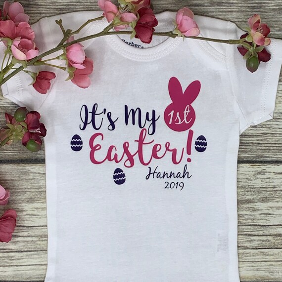 baby girl easter onesie