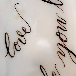 Love Life Live . Oyster Shell Calligraphy . Word Art . Beautiful ...