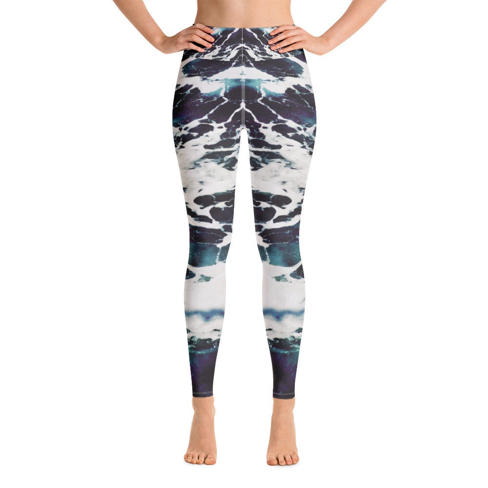 Abstract Yoga Pants | Etsy