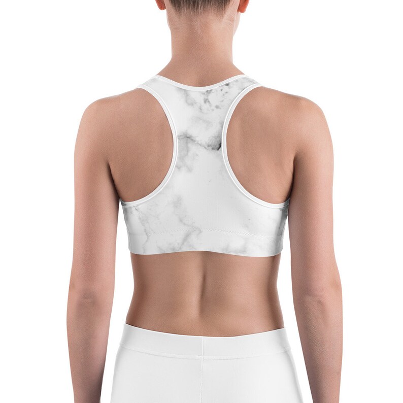White bra marble sports