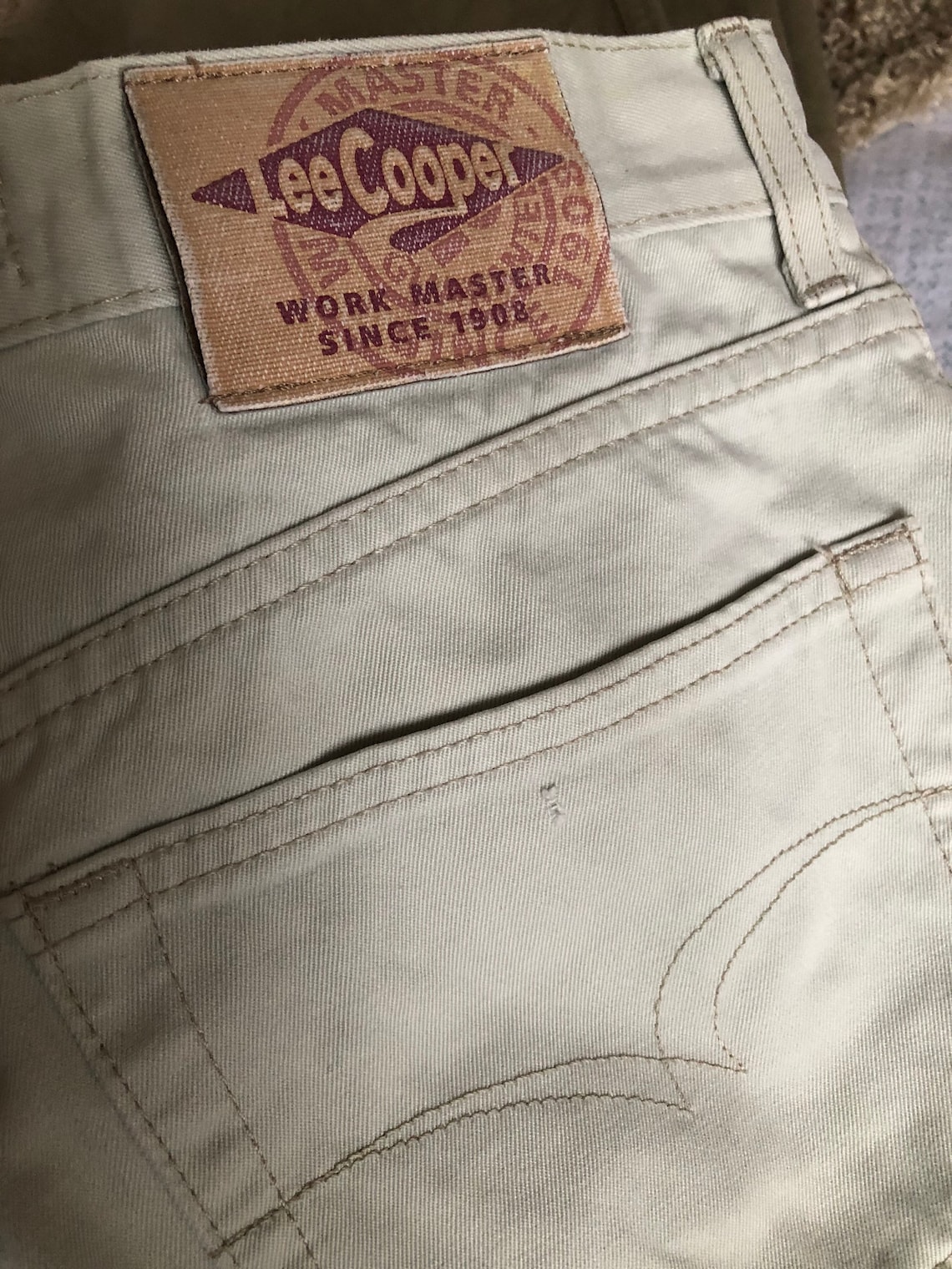 Vintage Lee Cooper Jeans Lee Cooper Billy Jeans Ivory Beige | Etsy
