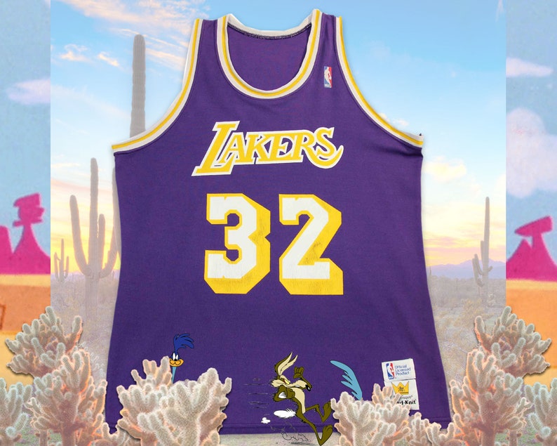 vintage magic johnson jersey