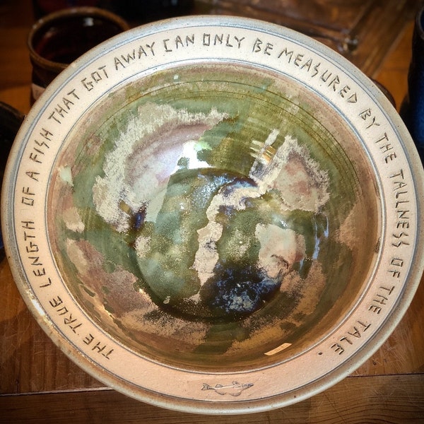 Custom Inscription Bowl (Create your own saying )