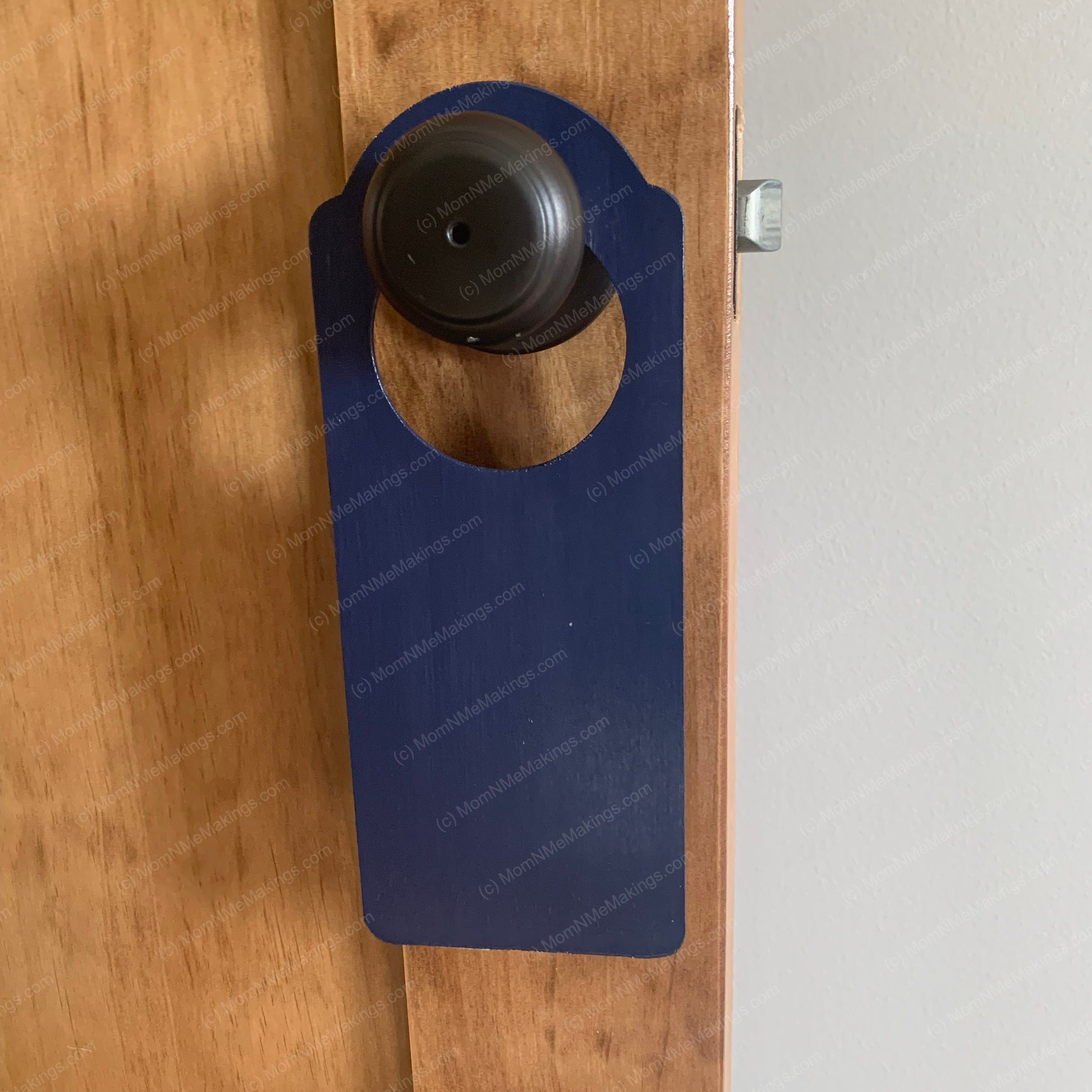 Full Custom Door Knob Tag Custom Colors/design Etsy