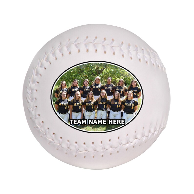 Softball Softball Gift Ideas Personalized Photo Ball Coach Etsy