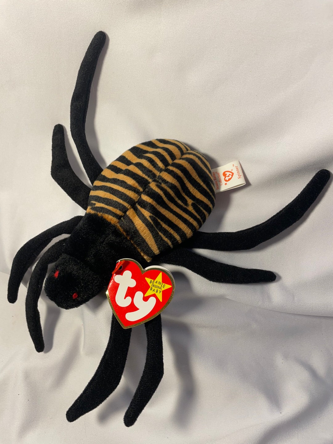 Vintage TY Beanie Baby Spinner the Spider 1996 Rare Etsy