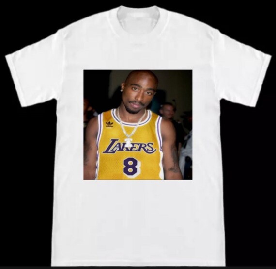 tupac lakers shirt
