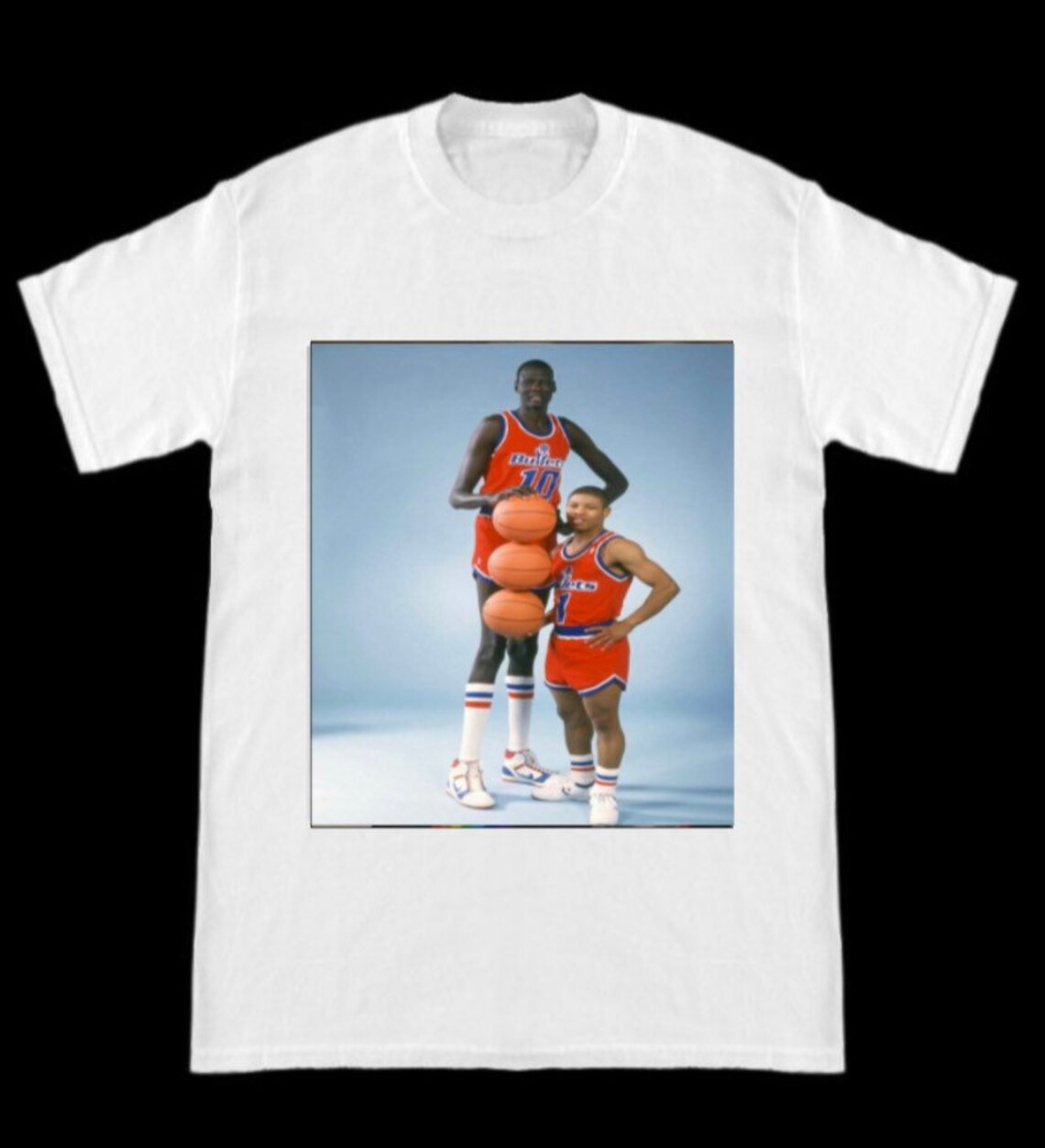 Muggsy Bogues Manute Bol Washing Bullets Promo Etsy