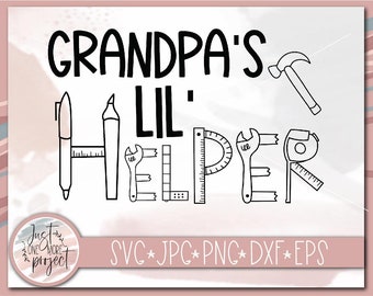 Download Grandpas Helper Svg Etsy