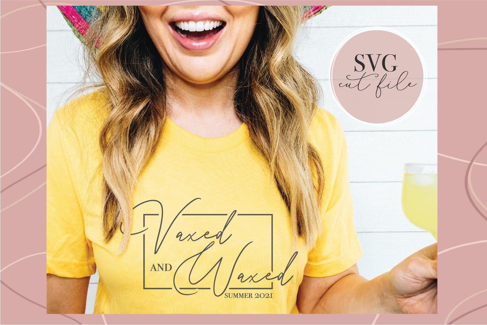 Download Vaxed And Waxed svg Summer 2021 svg Vaccinated svg for | Etsy