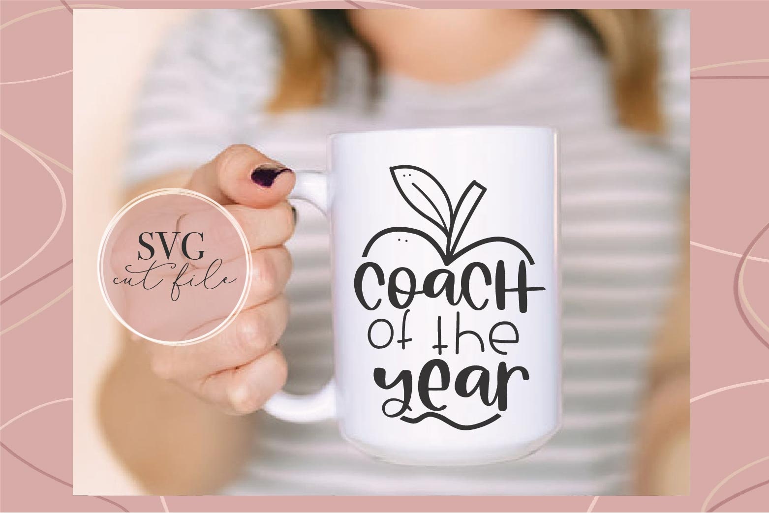 Coach of the Year Svg Coach Svg Gift for Coach Svg Coach Etsy
