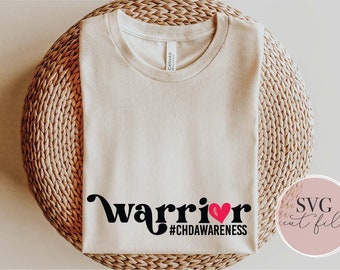 Heart Warrior svg, CHD Awareness svg, Heart Disease Awareness svg, Heart Disease svg, Heart Surgery, Heart Warrior svg, SVG Files Cricut