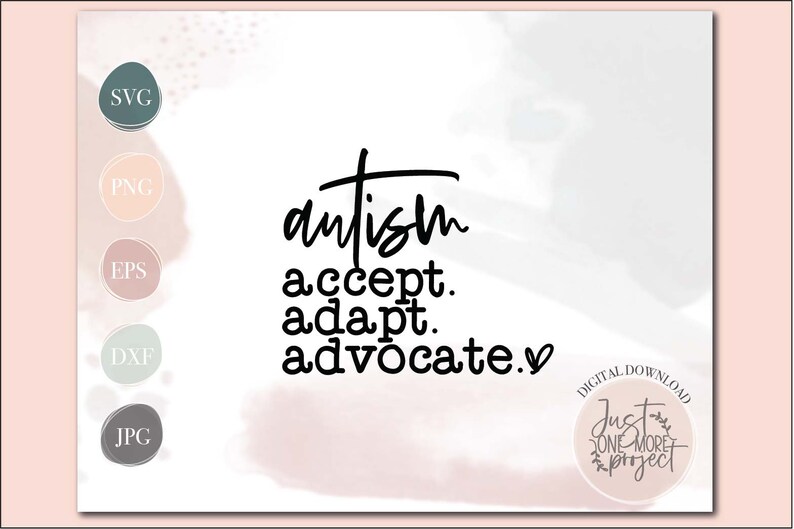 Autism Acceptance Svg Autism Svg Files Autism Mom Svg - Etsy
