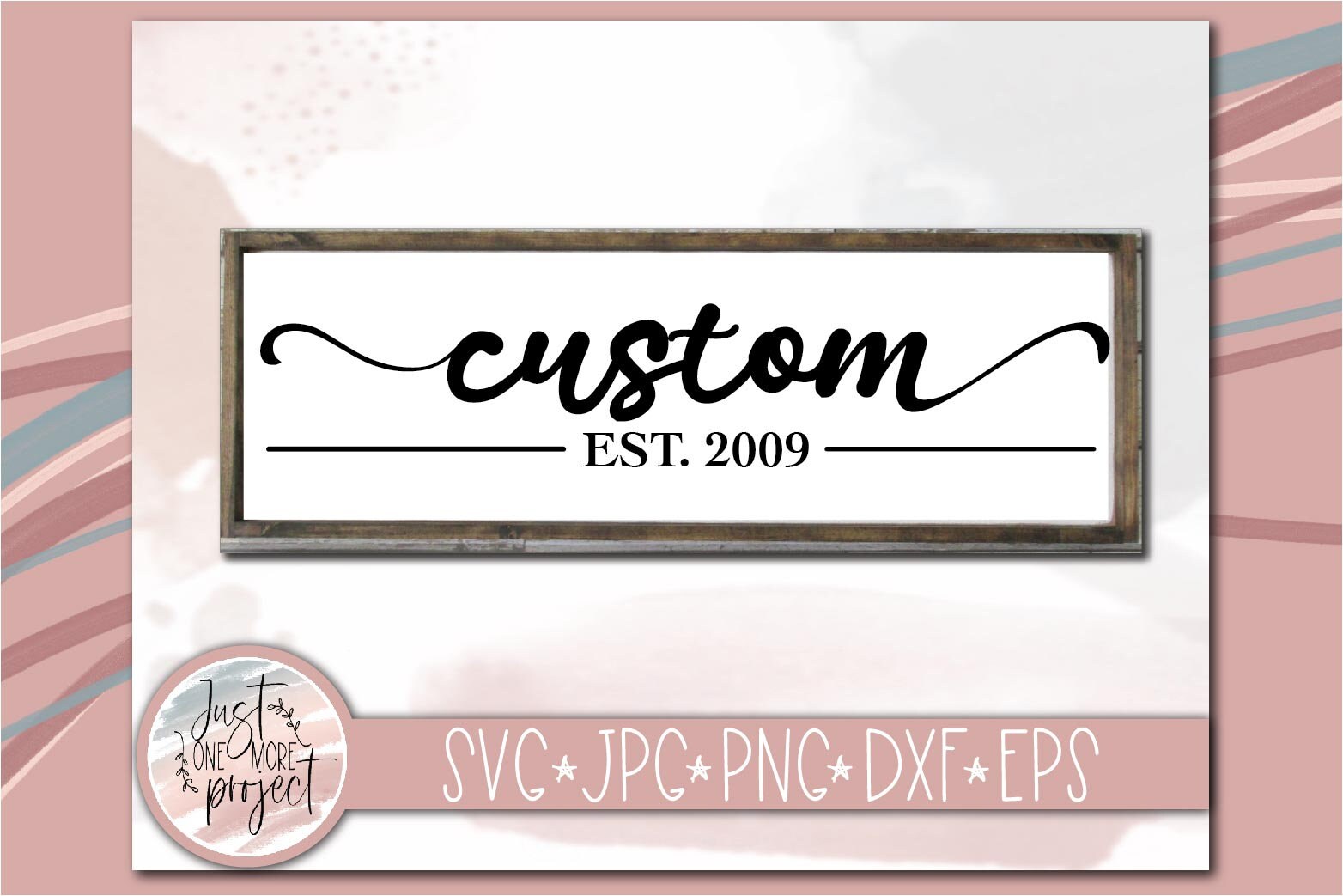 Download Custom Sign svg Custom name svg Established svg Family ...