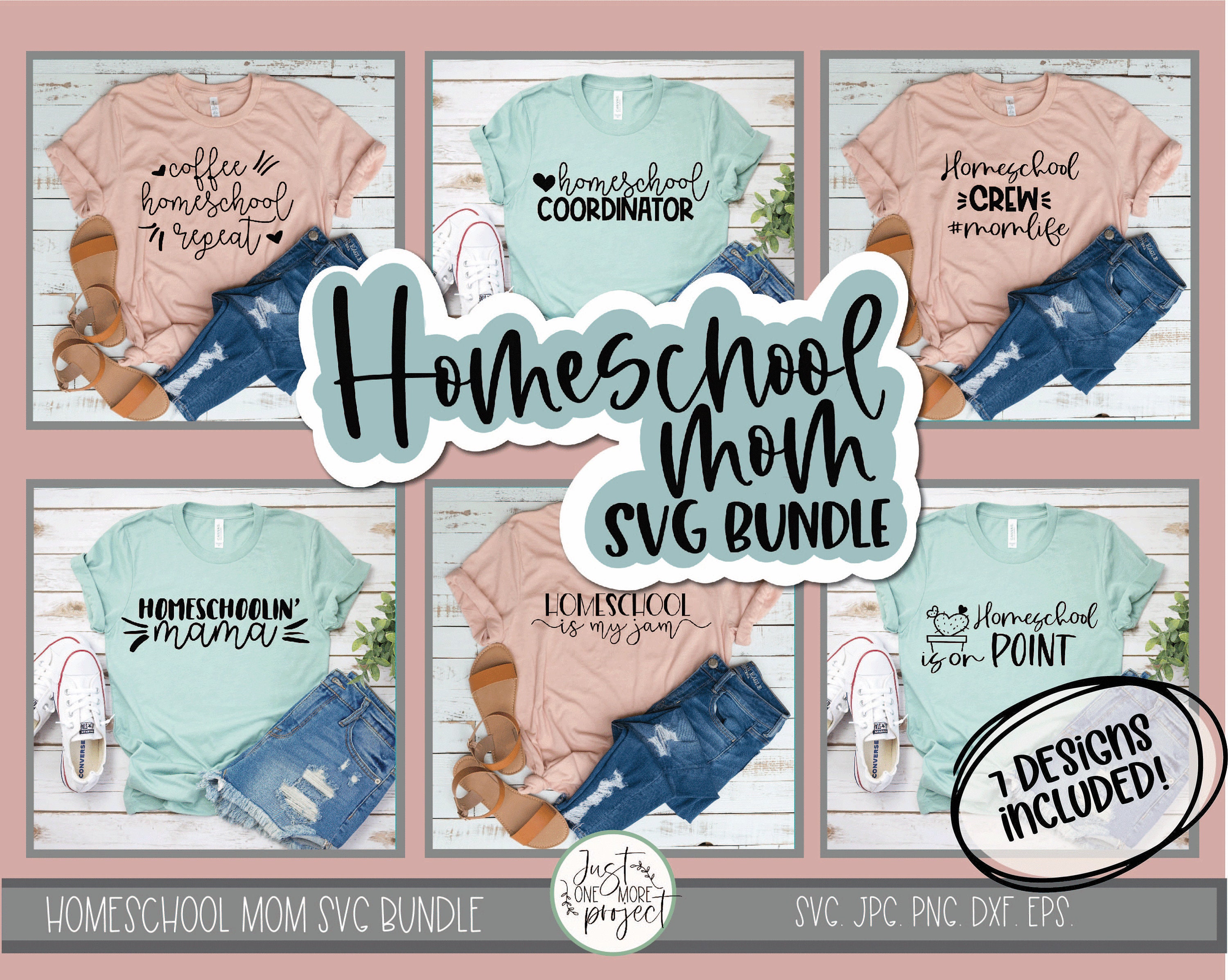 Download Homeschool Mamá SVG Bundle Homeschool svg Homeschool mom ...