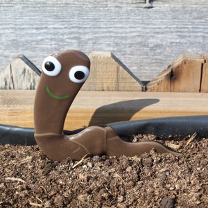 Trädgårdsstång av smält glasmask: "Walter" Krukdekoration / väderbeständig