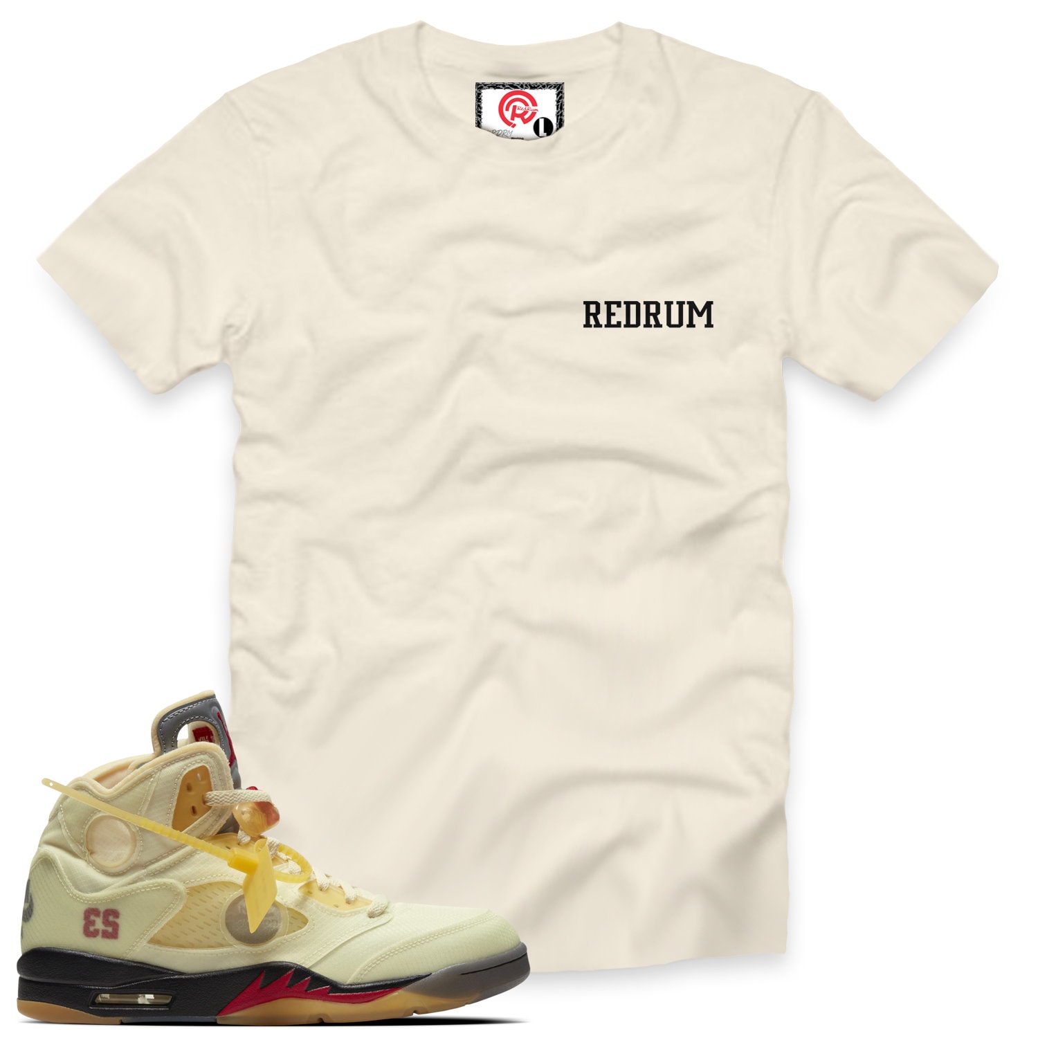 off white jordan 5 sail shirt