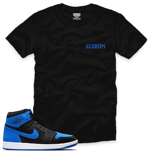 air jordan 1 retro high og royal toe shirt