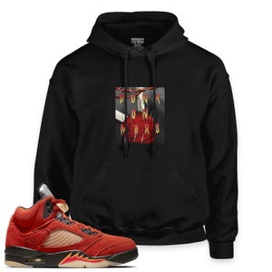 Mars Red 5 Pullover Hoodie