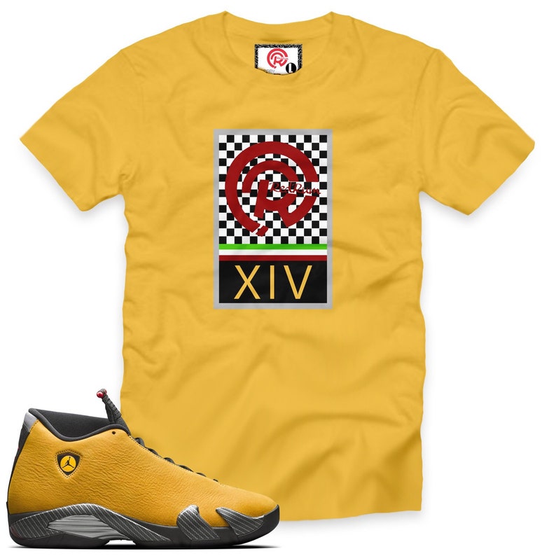 yellow ferrari 14 shirt