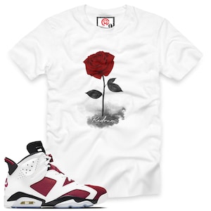 Cardinal 6 Redrum Rose v1 T-Shirt