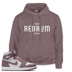 Mauve 1 RDRM Redrum Nation V5 Pullover Hoodie