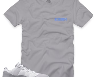 T-shirt gris ciment 11 Redrum-17