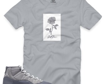 Cool Grey 11 Rose T-shirt - T-shirt assorti aux baskets