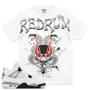 White Cement 4 Redrum V24 T-Shirt