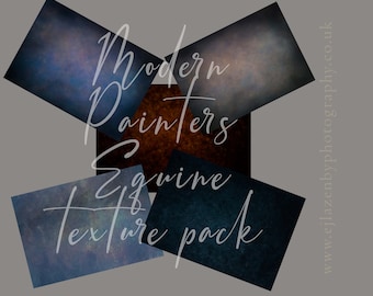 Modern Painters Equine Texture Pack - digital photoshop overlay set