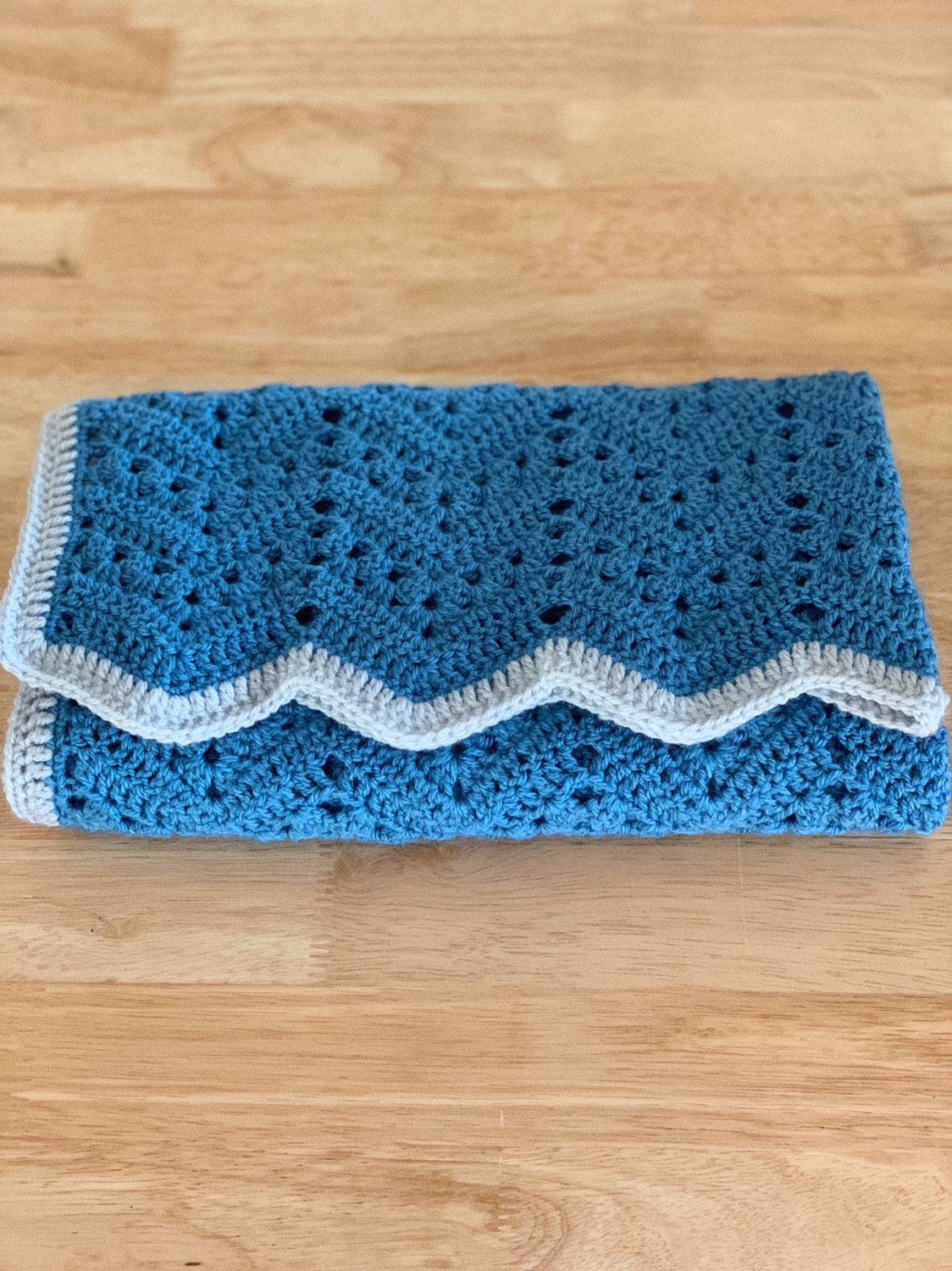 Chevron Stripe Baby Blanket - Knitting Patterns + Project ...