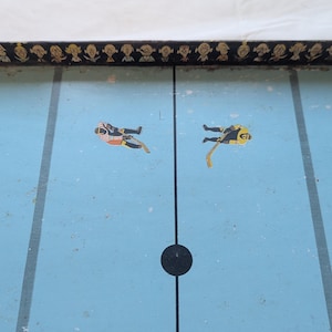 Vintage Tin Pressman Hockey Game Tray - Board Only